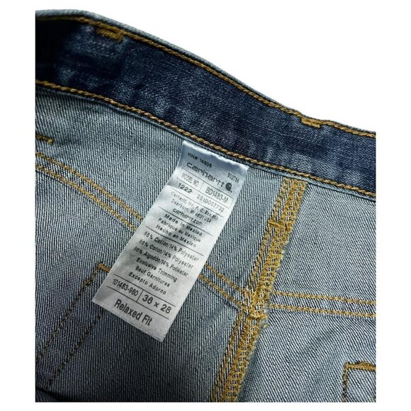 Carhartt Designer Straight Leg Work Denim Jeans - 34 x 28 - Picture 5 of 5